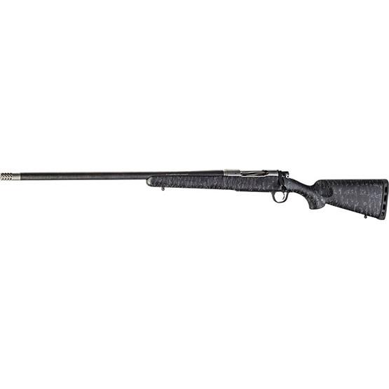 Christensen Arms Ridgeline Left Hand Rifle 7mm-08 Rem 4rd Magazine 24" Barrel Stainless Steel Black/Gray Webbing Stock - Precision Shot Firearms