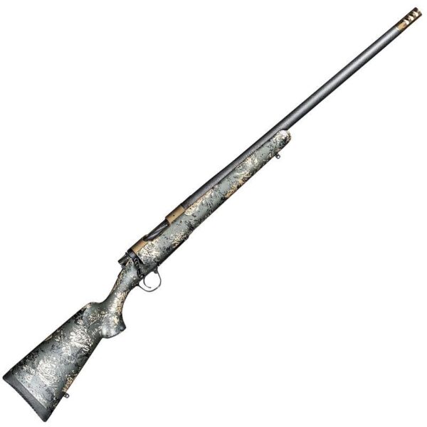 Christensen Arms Ridgeline FFT Rifle 300 WSM 3/rd 20" Barrel Green with Black and Tan Webbing - Precision Shot Firearms