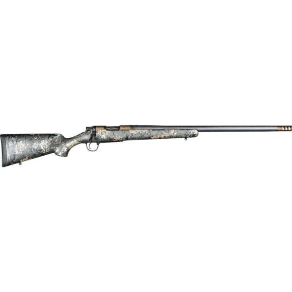 Christensen Arms Ridgeline FFT Rifle 7mm PRC 3rd Magazine 22" Barrel Carbon with Green & Tan Accents - Precision Shot Firearms