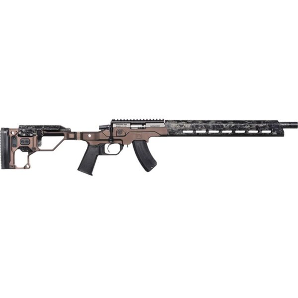Christensen Arms MPR Rimfire Rifle .22 LR 10rd Magazine 18" 1/2x28 Threaded Barrel Desert Brown Cerakote - Precision Shot Firearms