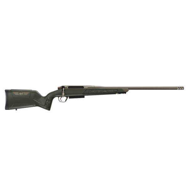 Christensen Arms Evoke Rifle 6.5 Creedmoor 4rd Magazine 20" 5/8x24" Threaded Barrel Bronze and OD Green - Precision Shot Firearms