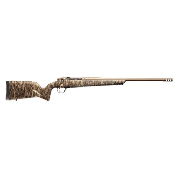 Christensen Arms Evoke Mossy Oak Rifle 7mm Backcountry 4rd Capacity 16.25'' FDE Cerakote Barrel Bottomlands Stock - Precision Shot Firearms