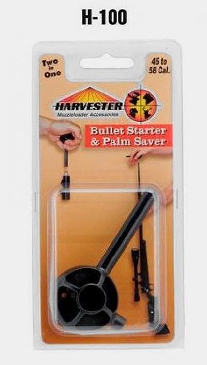 Harvester Muzzleloading Packaged Bullet Starter & Palm Saver Plus .50 Cal Jag 1/pk - Precision Shot Firearms