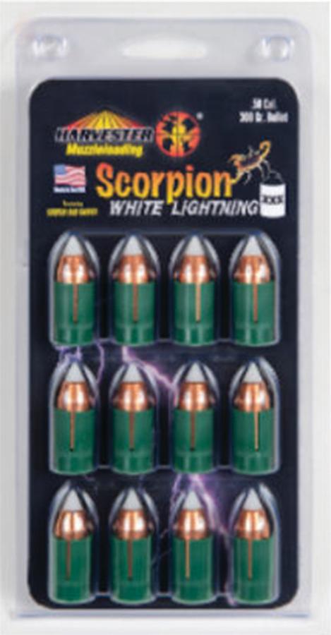 Harvester Muzzleloading .50 cal Crushed Rib Sabot 458 Cal. Bullets 12/pk - Precision Shot Firearms