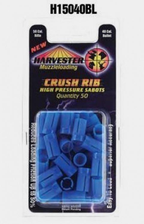 Harvester Muzzleloading 50 Cal. Crush Rib Sabots Fit .40 Cal Bullets 50/pk - Precision Shot Firearms