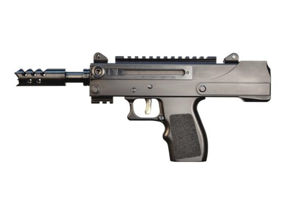 Masterpiece Arms MPA57DMG Handgun 5.7x28mm 20rd Magazine 5" Threaded Barrel Black - Precision Shot Firearms