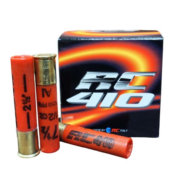 RC Cartridge 410 Shotshells 410ga 2-1/2" 1/2oz 1345 fps #7.5 25/ct - Precision Shot Firearms