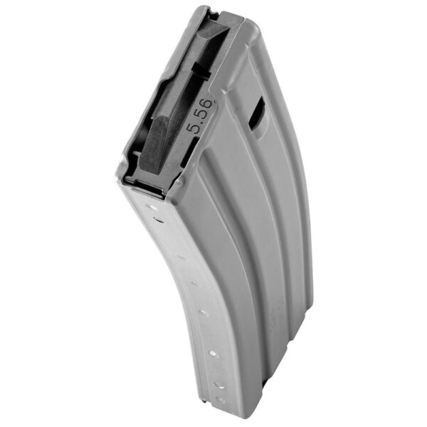 Duramag AR-15 Rifle Magazine Grey with Black Follower 5.56/.223/300BLK 30/rd - Precision Shot Firearms