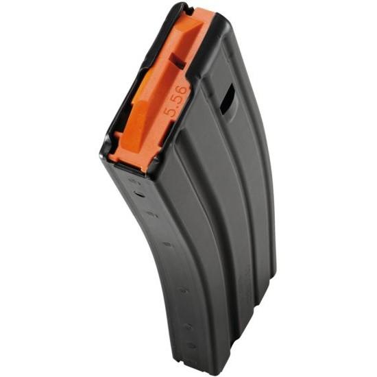 DuraMag 30rd BODY LIMITED TO 10rd 223/5.56 SS Org/Blk magazine - Precision Shot Firearms
