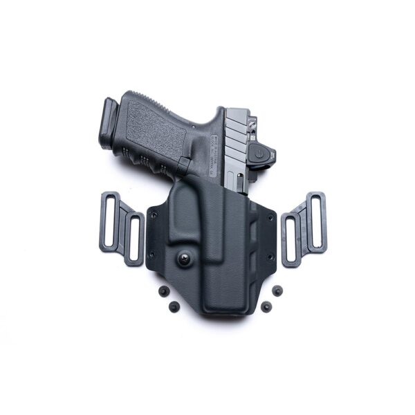 Crucial Concealment Covert OWB Holster for Sig Sauer P365 X-Macro Black RH - Precision Shot Firearms