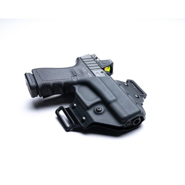 Crucial Concealment Covert OWB Holster for Glock 19 Black RH - Precision Shot Firearms