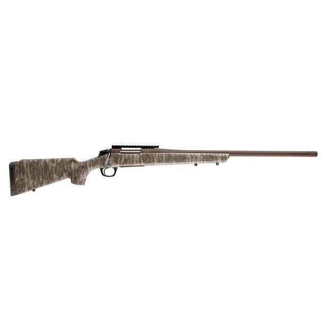 CVA Cascade XT Bolt Action Rifle 2rd Capacity 24" Fluted Threaded Midnight Bronze Barrel Mossy Oak New Bottomland Stock - Precision Shot Firearms