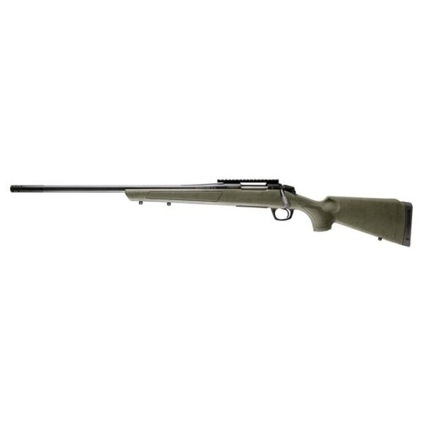 CVA Cascade XT left Hand Rifle 300 Win Mag 3rd Capacity 24" Threaded Cerakote Black Barrel OD Green/Black Web Stock Pic Rail - Precision Shot Firearms