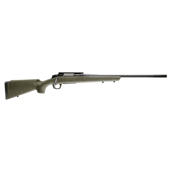 CVA Cascade XT Rifle 35 Whelen 3rd Capacity 24" Threaded Cerakote Black Barrel OD Green/Black Web Stock Pic Rail - Precision Shot Firearms
