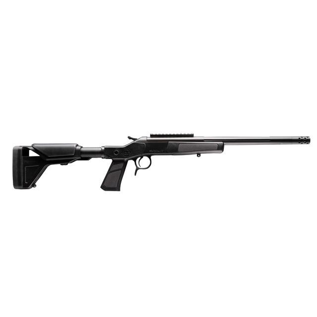 CVA Scout XP-SB Rifle 350 Legend Single Shot 16.5" Threaded Fluted Stainless Steel Barrel w/Graphite Black Stock - Precision Shot Firearms