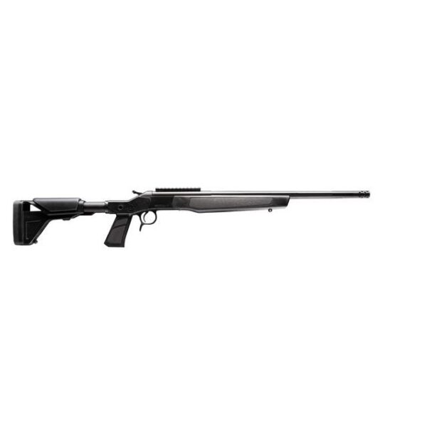 CVA Scout XP Rifle 450 Bushmaster Single Shot 20" Threaded Fluted Stainless Steel Barrel w/Graphite Black Stock - Precision Shot Firearms