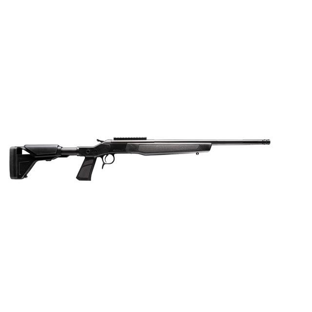 CVA Scout XP Rifle 450 Bushmaster Single Shot 20" Threaded Fluted Stainless Steel Barrel w/Graphite Black Stock - Precision Shot Firearms