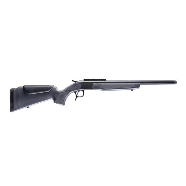 CVA Scout Single Shot Rifle .360 Buckhammer 20" Threaded Blued Barrel Grey Stock 0 MOA Pic Rail - Precision Shot Firearms