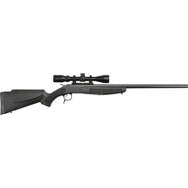 CVA Scout Rifle .35 Whelan Single Shot 25" Barrel Black with 3-9x32 Scope and Case - Precision Shot Firearms