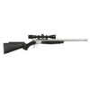 CVA Scout TD Rifle 35 Whelan Single Shot 25" Threaded Barrel Stainless Steel and Black with Muzzle Brake and 9x40 Scope - Precision Shot Firearms