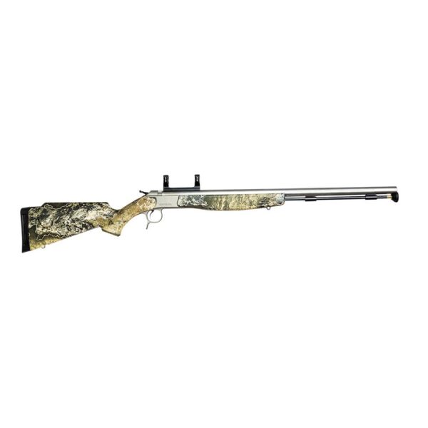 CVA Optima V2 Stainless Steel Muzzleloader Rifle .50 Cal Single Shot 26" Barrel Realtree Excape - Precision Shot Firearms