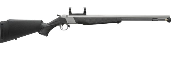 CVA Wolf V2 Muzzleloader - SS/Black 50 cal (ISM) Ambi adj stock QRBPQR Breach Plug - Precision Shot Firearms