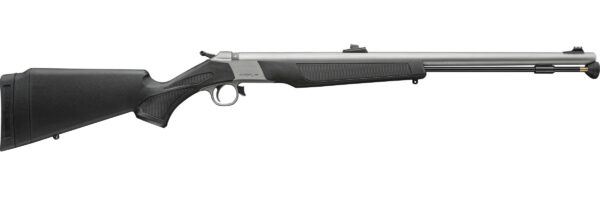 CVA Wolf V2 Northwest Camo Muzzleloader SS/Black 50Cal(FOS)Ambi adj stockQRBP quik rel brch plg Musket cap ignition - Precision Shot Firearms