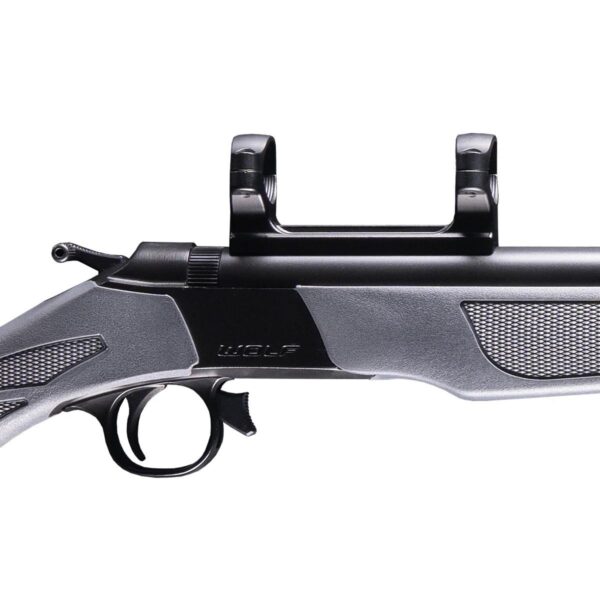CVA WOLF V2 50 cal Blued Steel Muzzleloader Stealth Grey 0 MOA Pic Rail - Precision Shot Firearms