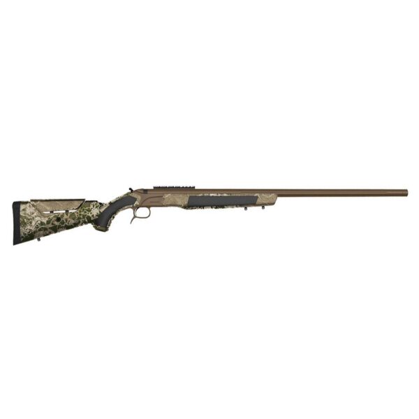 CVA ACCURA LR-X Muzzleloader .45 cal 1:22 Cerakote Patriot Brown/Nitride/Realtree Hillside 30" Threaded 3/4x20 - Precision Shot Firearms