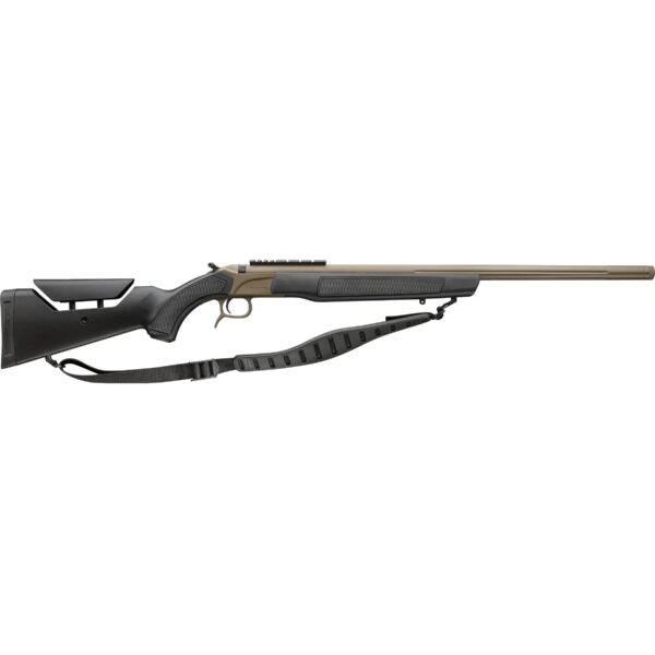 CVA Accura LR-X Muzzleloader 45 cal Magnum 30" Threaded 3/4x20 Cerakote FDE/Nitride Black Variflame - Precision Shot Firearms