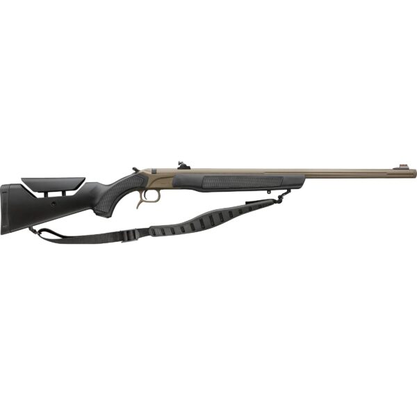 CVA Accura LR-X Muzzleloader 50 cal 30" Threaded 3/4x24 Cerakote FDE/Nitride Black - Precision Shot Firearms
