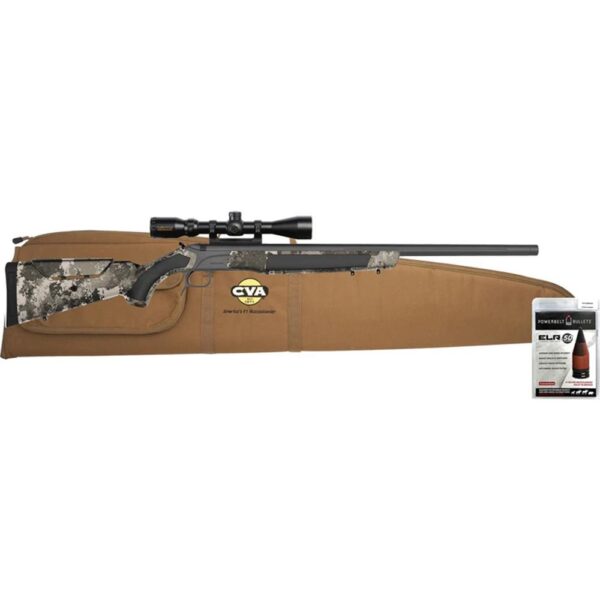 CVA Accura MR-X Muzzleloader Rifle 50 Cal Cerakote Sniper Grey KonusPro 3-9x40 IR BDC Reticle - Precision Shot Firearms
