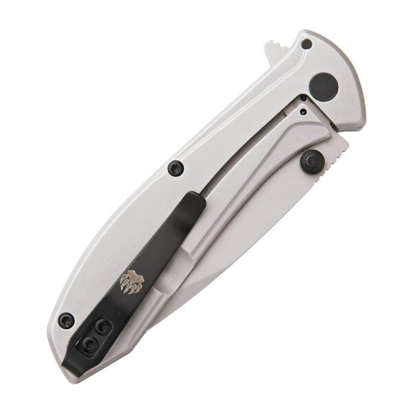 Bear & Son Framelock Assisted Opener Folding Knife 2-7/8" Drop Point Blade Stainless Steel - Precision Shot Firearms
