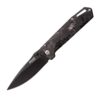Bear & Son Brisk 3.0 Medium Folding Knife 2-7/8" Drop Point Blade Midnight Camo - Precision Shot Firearms