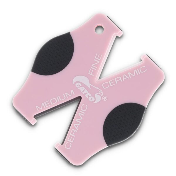 Bear & Son Edge Brisk 2.0 Folding Knife & Sharpener Combo Drop Point Blade Pink Camo - Precision Shot Firearms