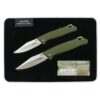 Bear & Son Limited Edition Gift Tin Two Folding Knife Combo Set OD Green - Precision Shot Firearms