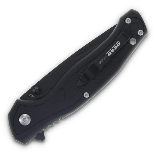 Bear & Son Edge Brisk 2.0 Folding Knife & Sharpener Combo Drop Point Blade Black - Precision Shot Firearms