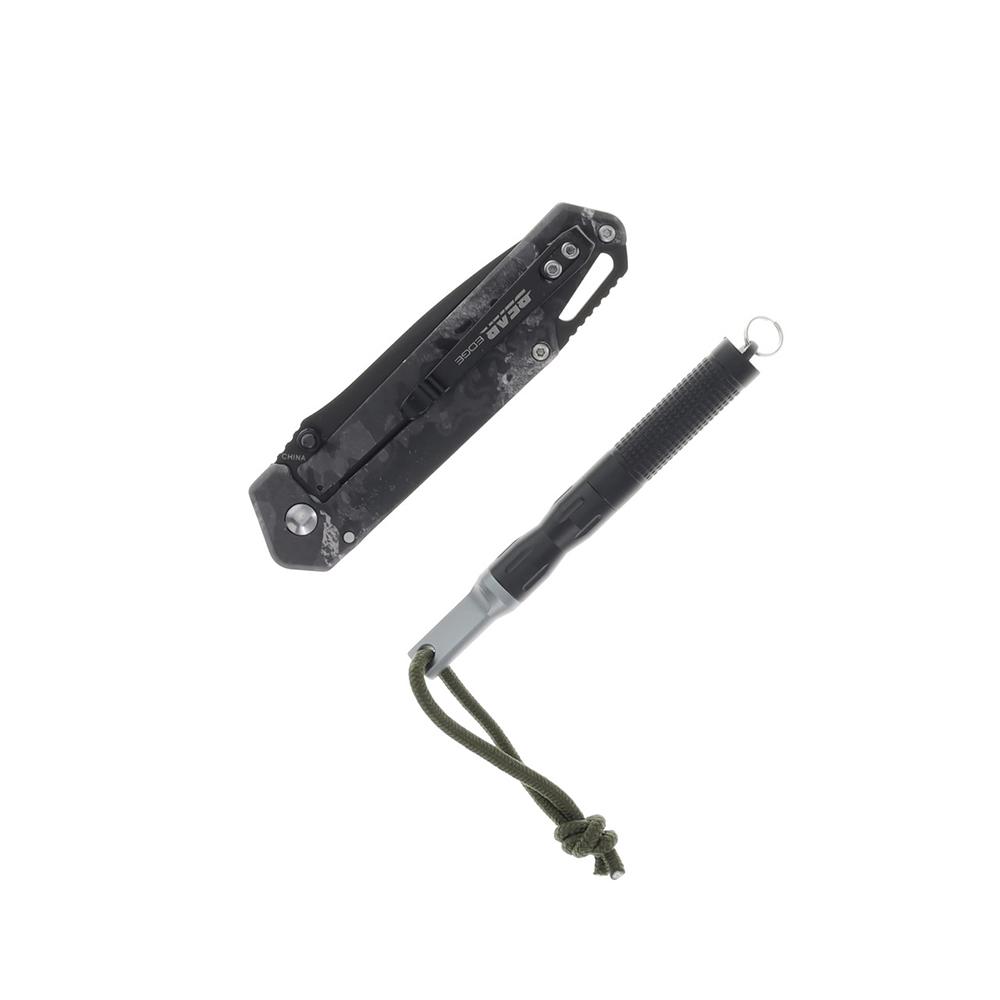 Bear & Son Edge Folding Knife 3-1/2" Drop Point Blade Truetimber Midnight Camo - Precision Shot Firearms