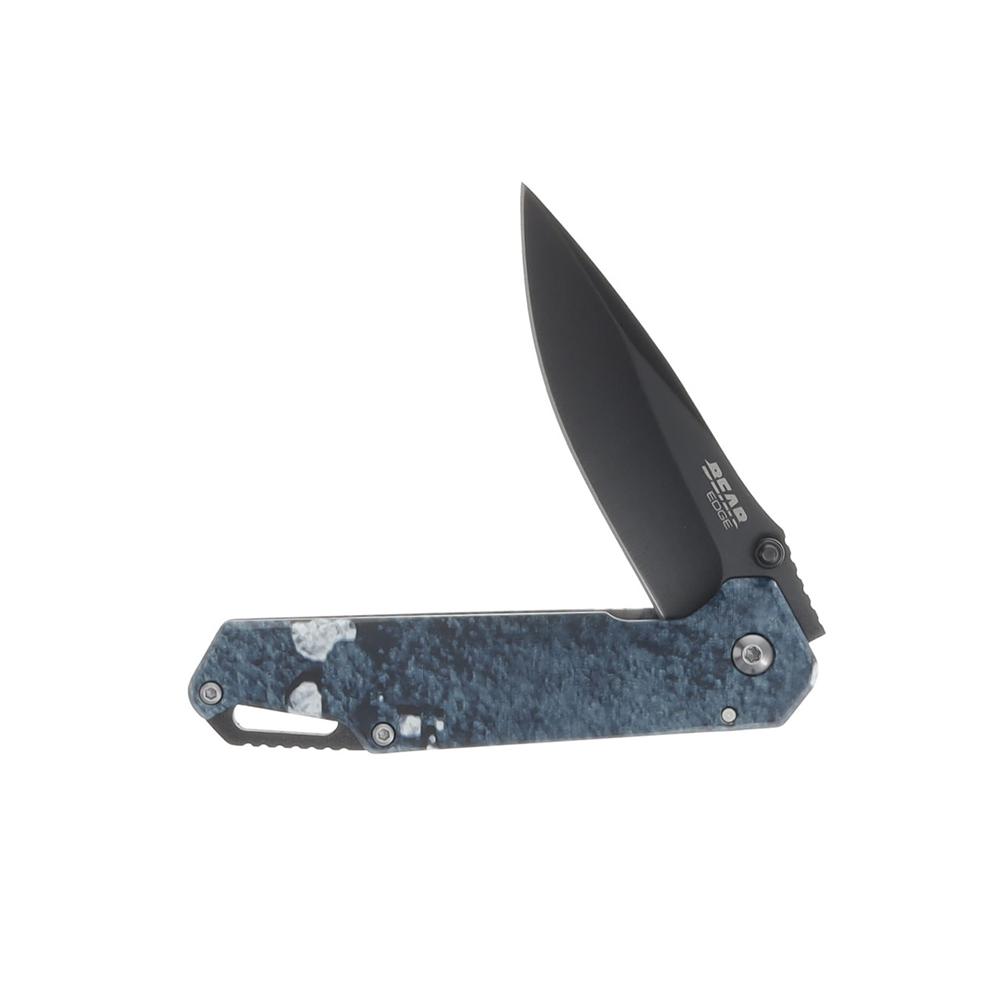 Bear & Son Edge Folding Knife 3" Drop Point Blade Truetimber Rift - Precision Shot Firearms