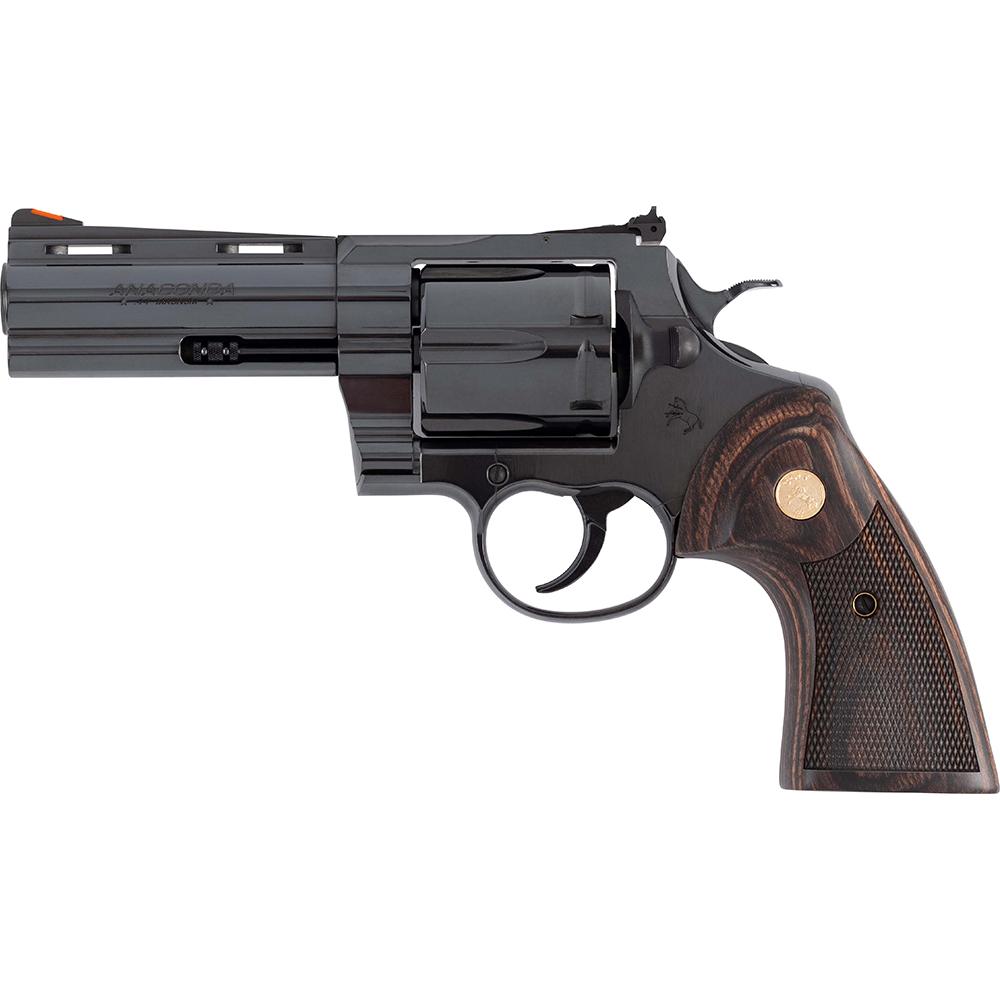 Colt Anaconda Handgun .44 Mag 6rd Capacity 4.25" Barrel Blued Walnut - Precision Shot Firearms