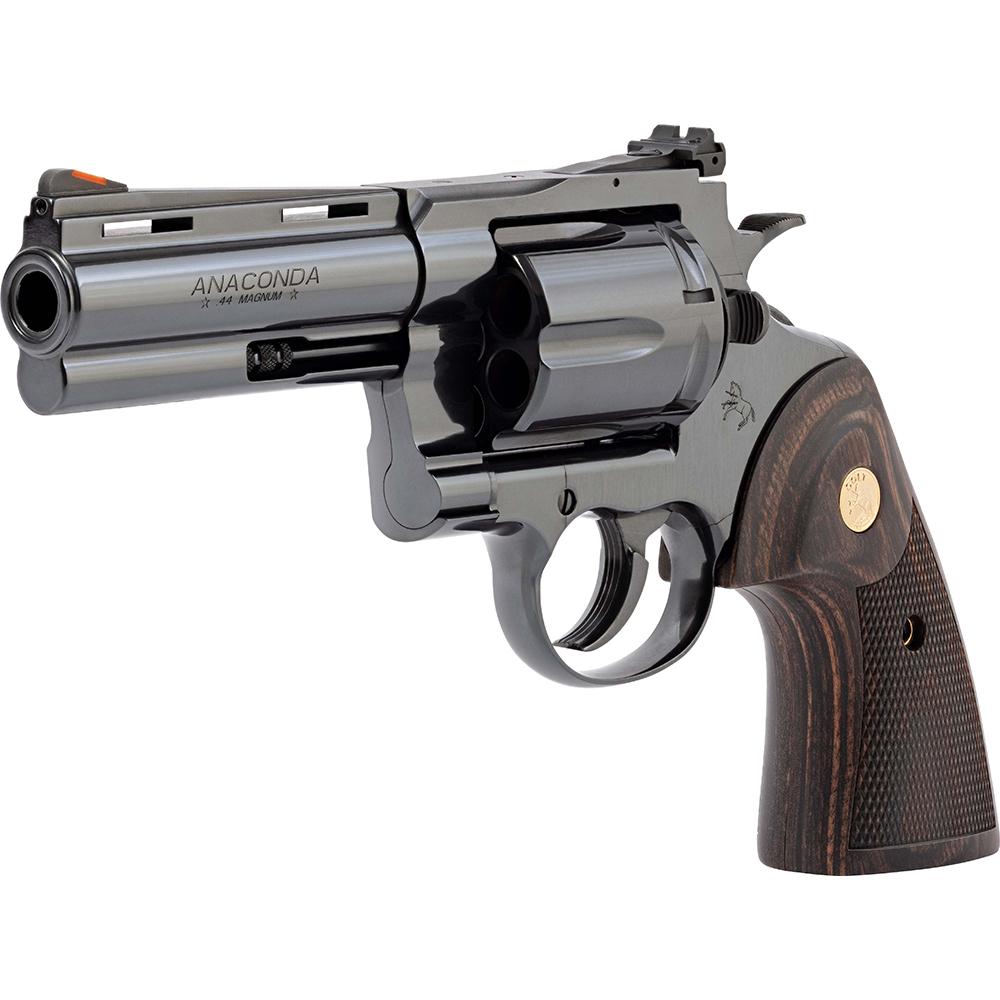 Colt Anaconda Handgun .44 Mag 6rd Capacity 4.25" Barrel Blued Walnut - Precision Shot Firearms