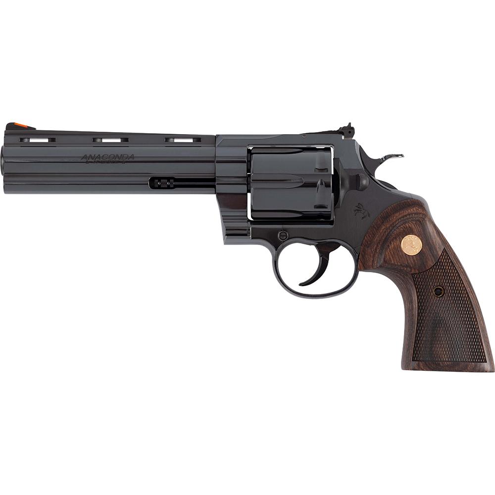 Colt Anaconda Handgun .44 Mag 6rd Capacity 6" Barrel Blued Walnut - Precision Shot Firearms