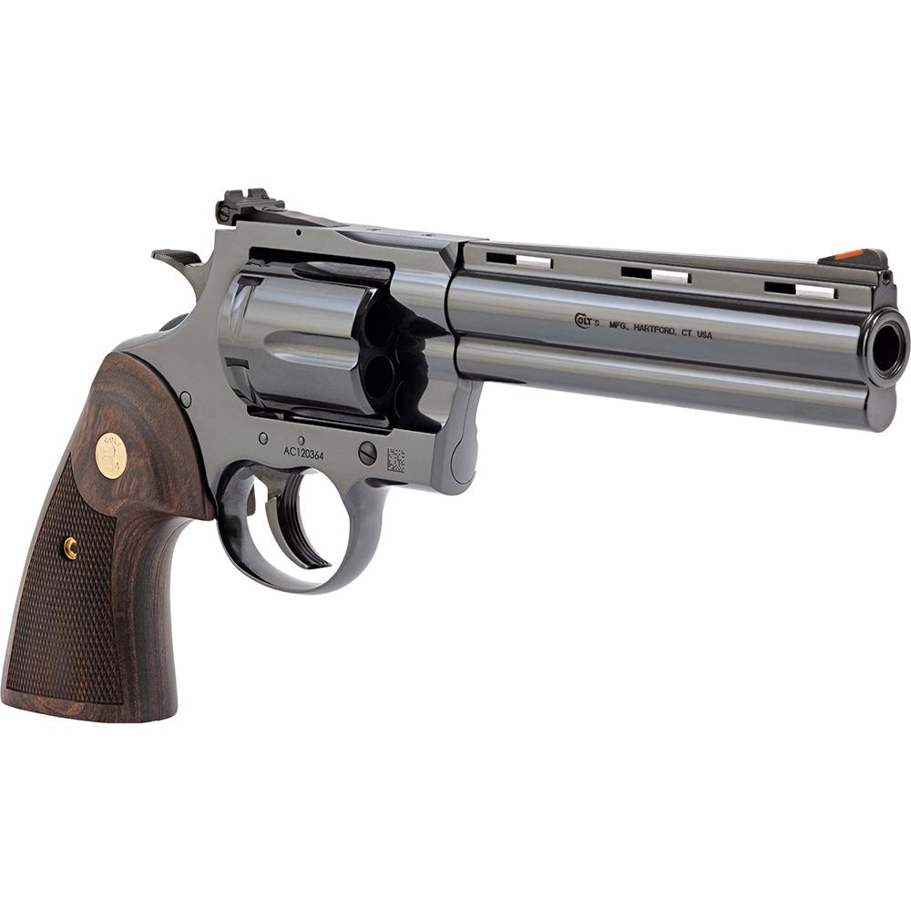 Colt Anaconda Handgun .44 Mag 6rd Capacity 6" Barrel Blued Walnut - Precision Shot Firearms