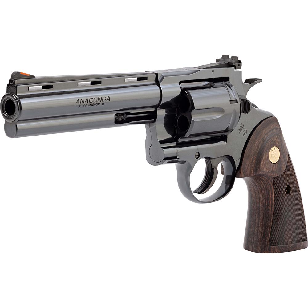 Colt Anaconda Handgun .44 Mag 6rd Capacity 6" Barrel Blued Walnut - Precision Shot Firearms