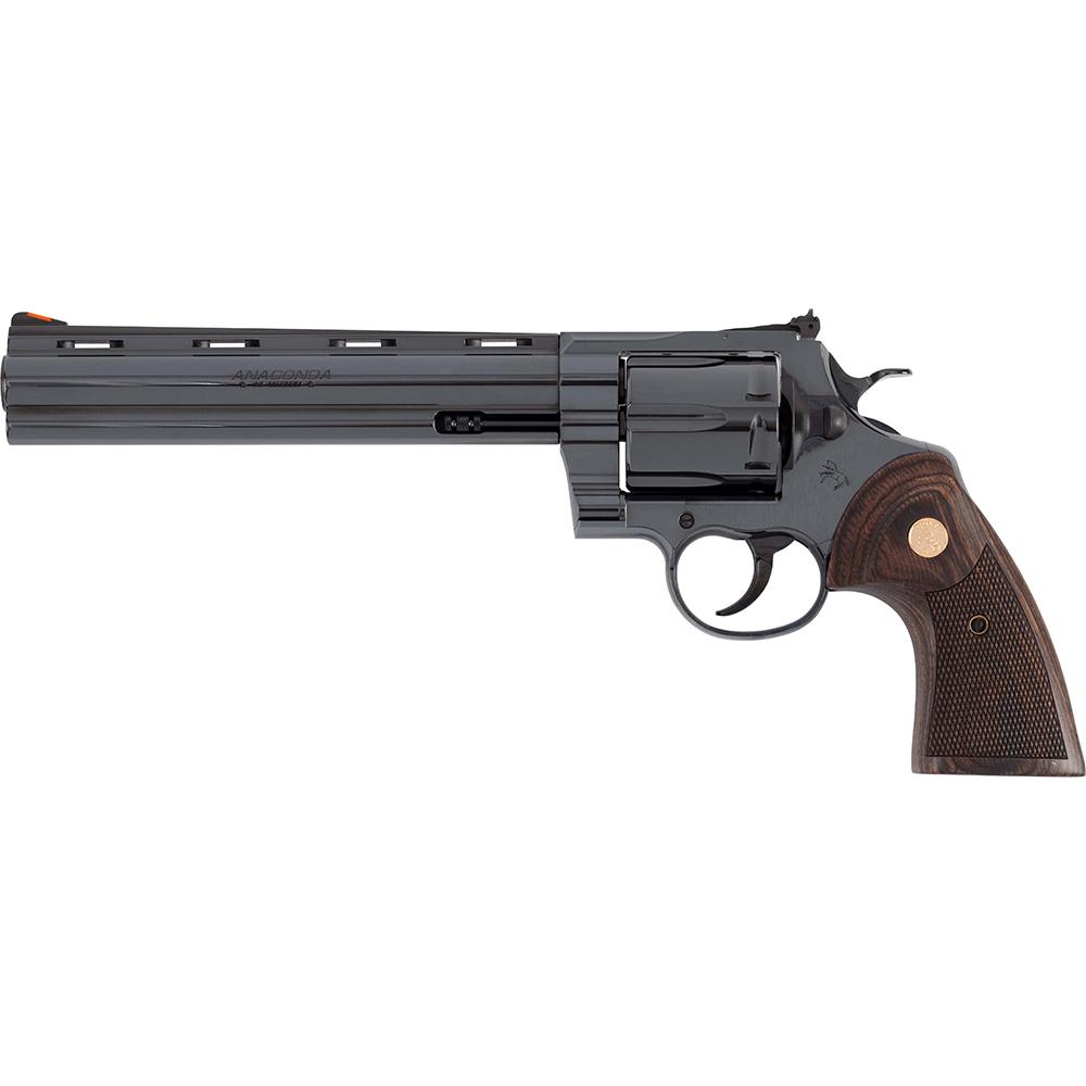 Colt Anaconda Handgun .44 Mag 6rd Capacity 8" Barrel Blued Walnut - Precision Shot Firearms