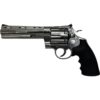 Colt Anaconda "Filigree Frame and Barrel" Handgun .44 Mag 6rd Capacity 6" Barrel Silver with Black Grip - Precision Shot Firearms