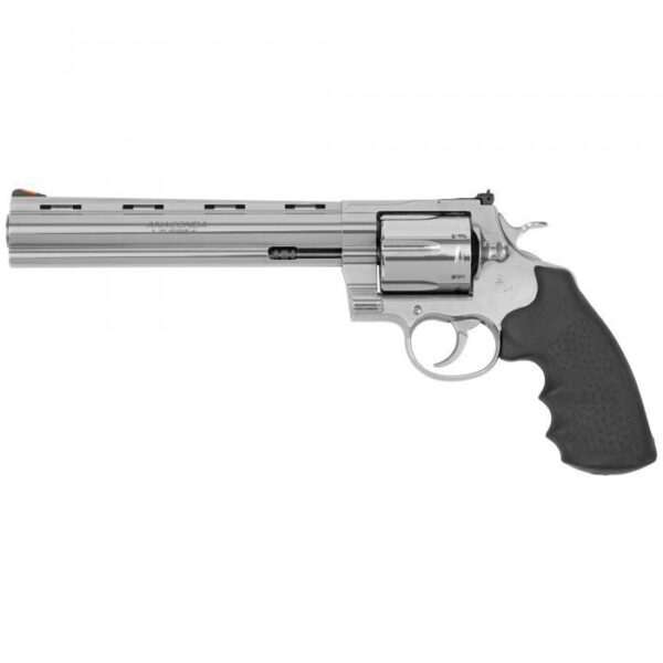 Colt Anaconda Handgun .44 Rem Mag 6rd Capacity 8" Barrel Stainless Frame Black Grips - Precision Shot Firearms
