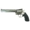 Colt Anaconda "Filigree Frame and Barrel" Handgun .44 Mag 6rd Capacity 8" Barrel Silver with Black Grip - Precision Shot Firearms