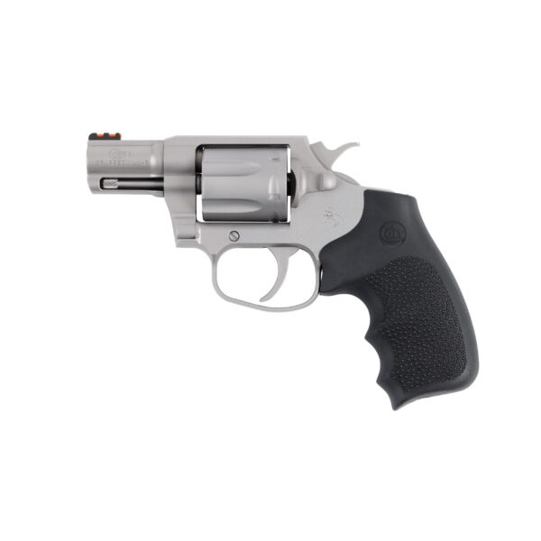 Colt Cobra Stainless Handgun .38 Spl(+P) 6rd Capacity 2" Barrel Enhanced Hogue Rubber Grip - Precision Shot Firearms