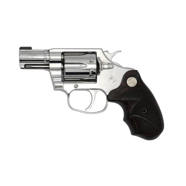 Colt Bright Cobra Handgun .38 Spl(+P) 6rd Capacity 2" Barrel Polished Stainless Finish Walnut Grips - Precision Shot Firearms